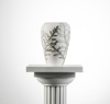 Rambling Banksia - hand painted porcelain, 11cm diameter x 17cm height